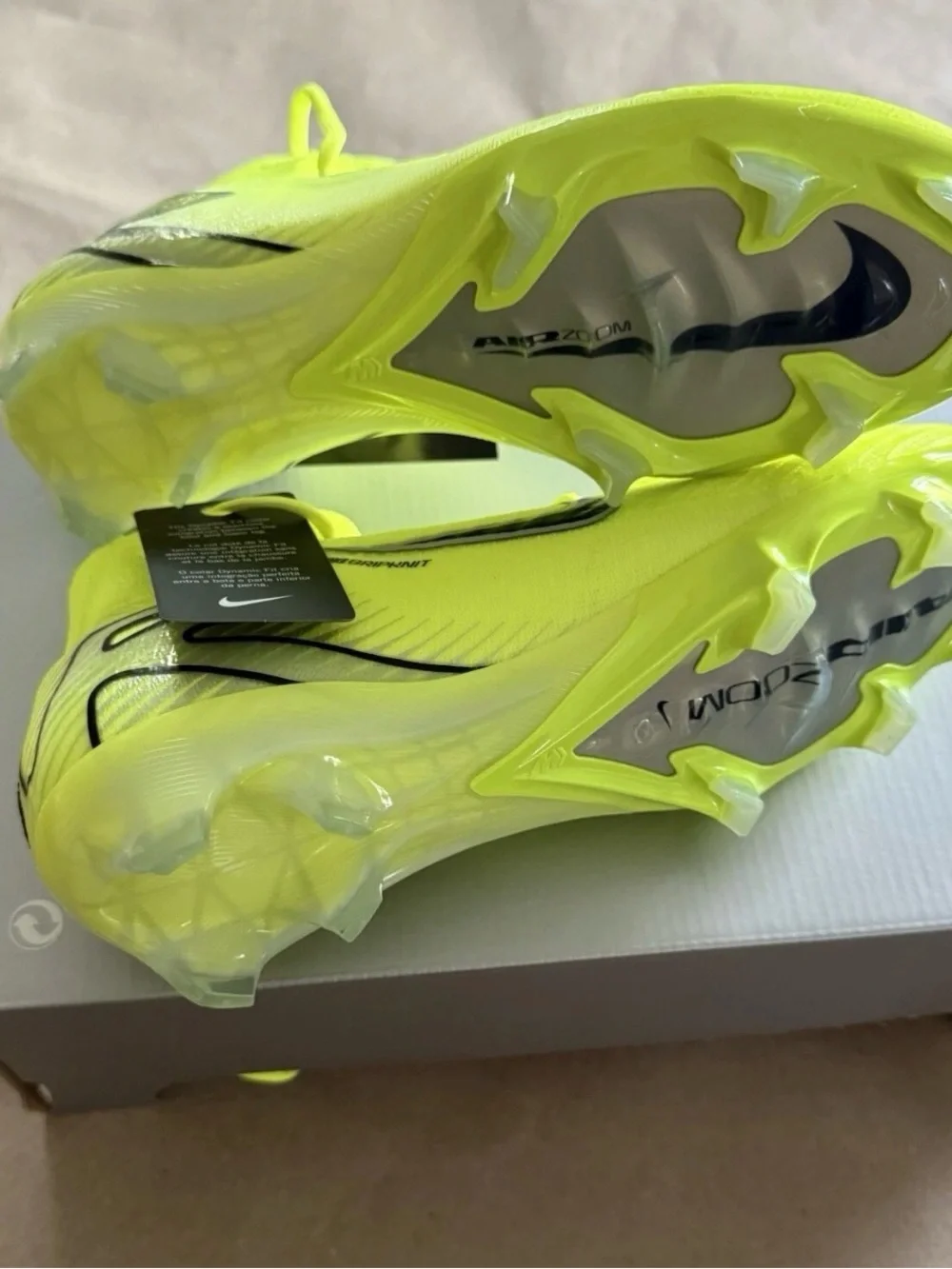 Nike Zoom Mercurial Superfly 10 Elite FG Mad Voltage Pack Mens size 7.5 Soccer!